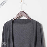 Casaco Femeninas Tricot Duster